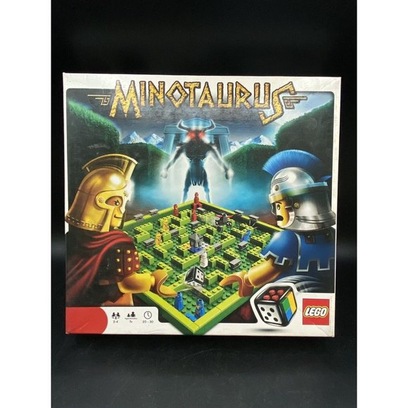 Lego Game Minotaurus 3841 Board Game Box Mini Figures Manuals READ - Picture 2 of 16